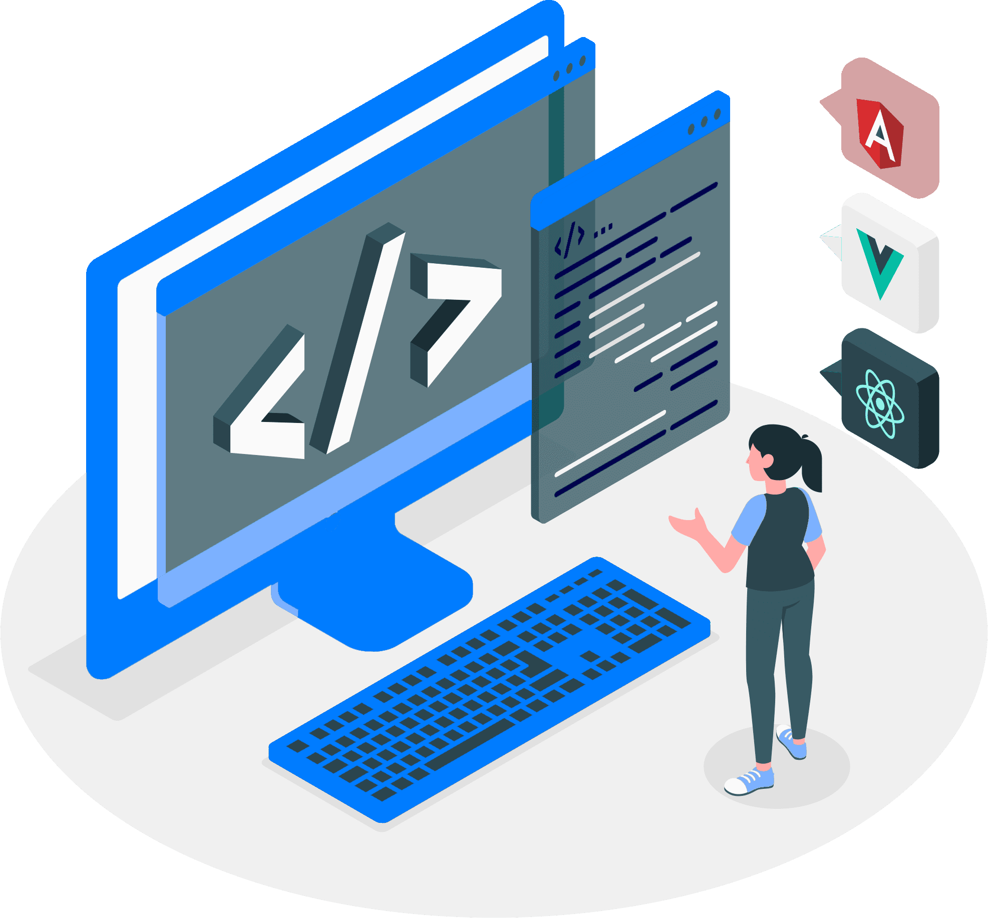 frontend Application development
